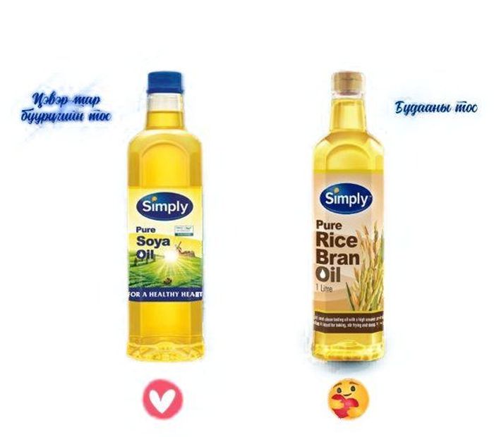 Ургамлын тос Simply 1л 