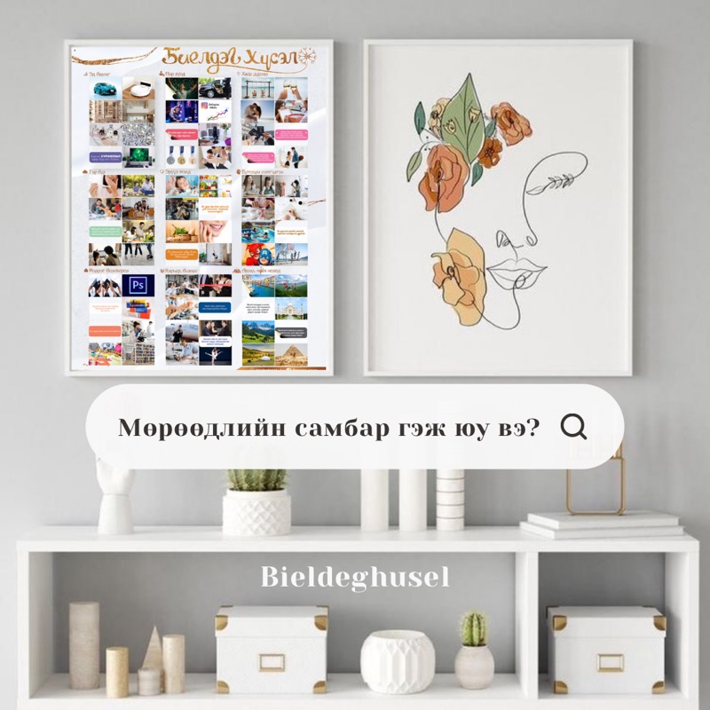 Мөрөөдлийн самбар гэж юу вэ?