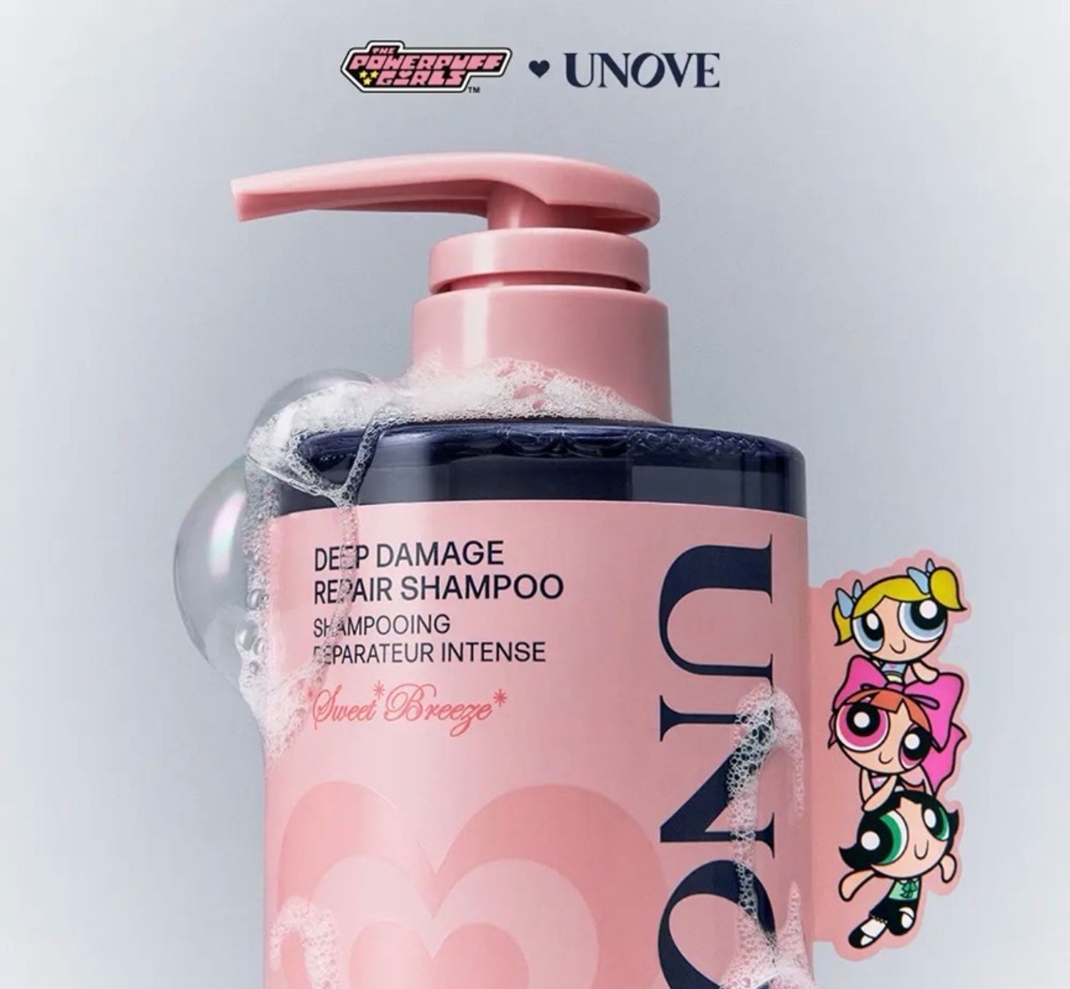 UNOVE DAMAGE REPAIR SHAMPOO 500ML (SWEET BREEZE)