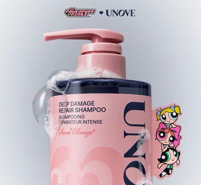 UNOVE DAMAGE REPAIR SHAMPOO 500ML (SWEET BREEZE)