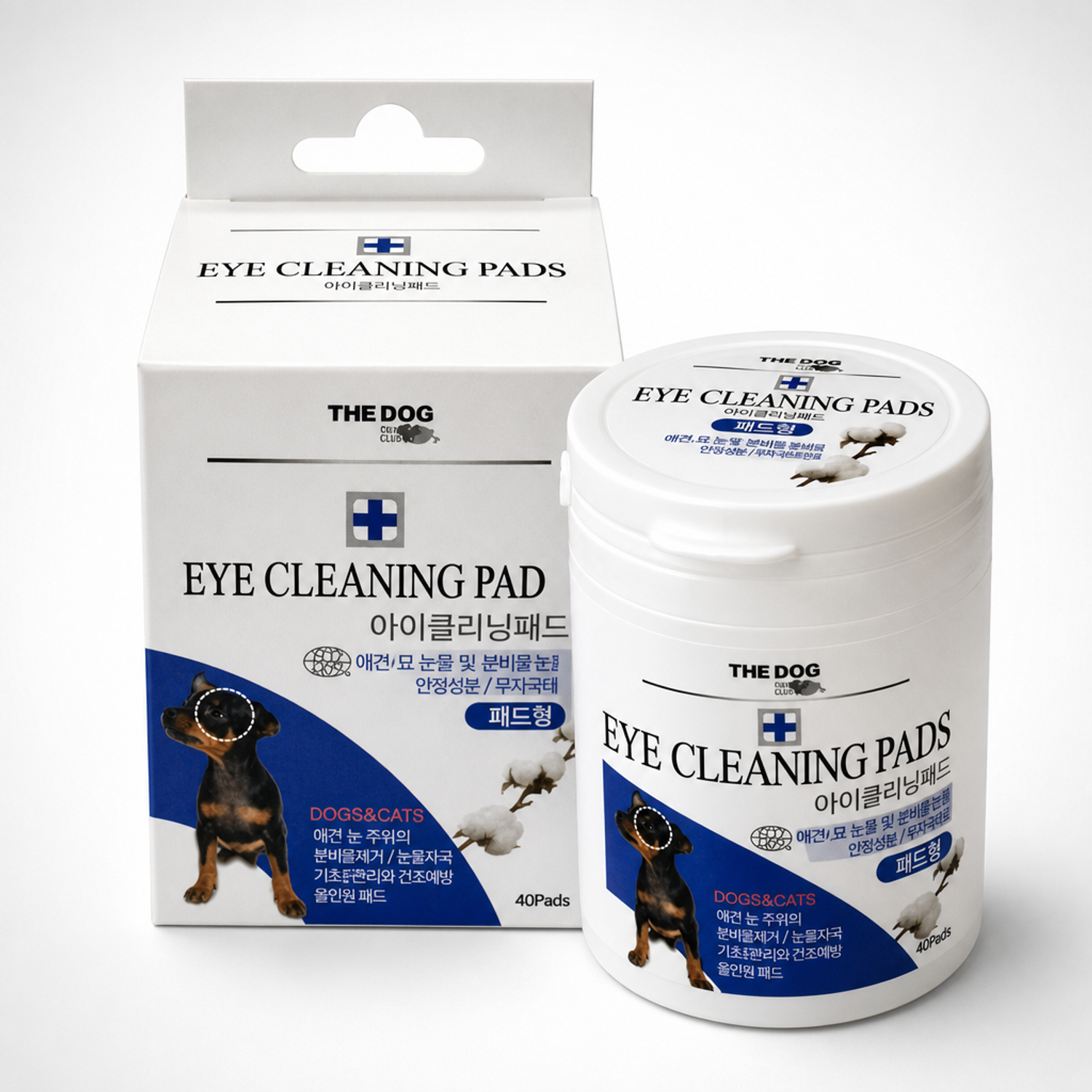 Dr. Planner eye cleaning pad - нохой муурын нүд цэвэрлэгч