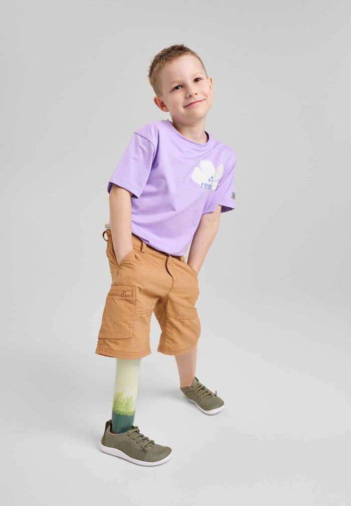 T-shirt, Siirtyy,Lilac amethyst