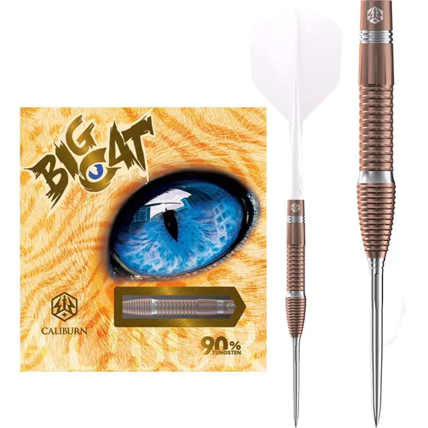 CALIBURN Big Cats Darts - 90% Tungsten - Lion