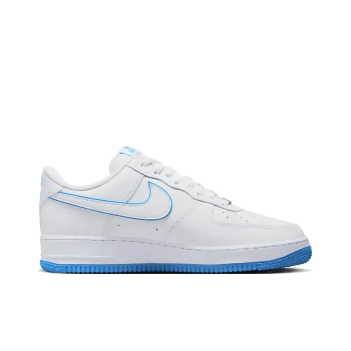Nike Air Force 1 '07 Low White University Blue Sole