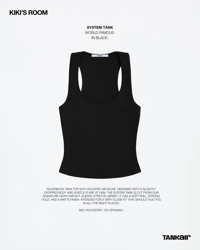 SYSTEM TANK IN BLACK