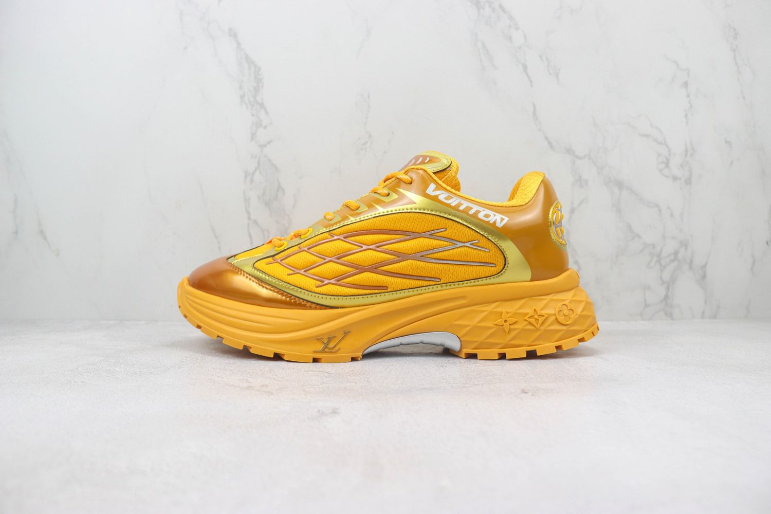 Louis Vuitton LV Discovery Lace Up «Yellow»