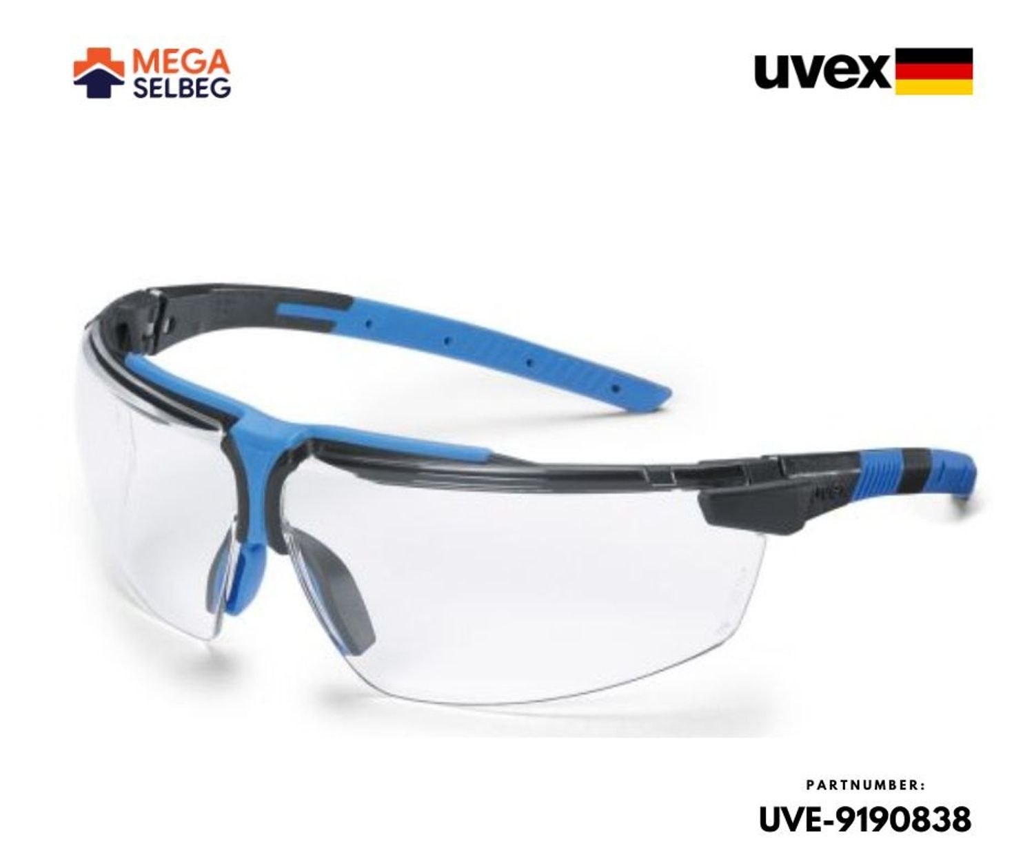 UVEX I-5 SAFETY SPECTACLES