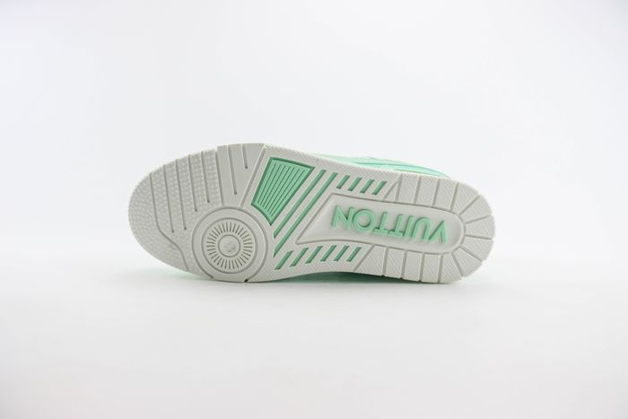 Louis Vuitton LV Trainer Mint Green White