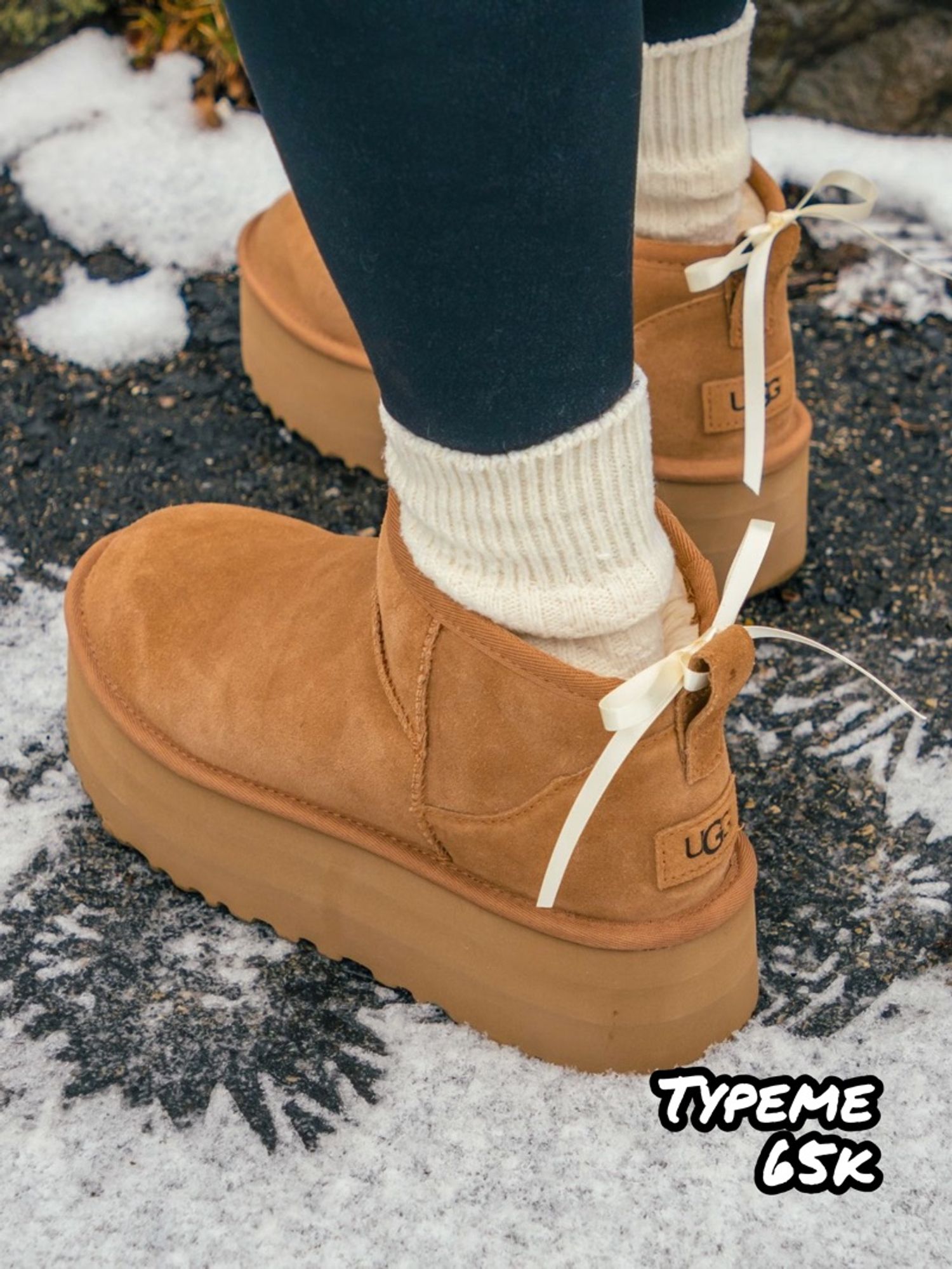 UGG platform нэхий дотортой