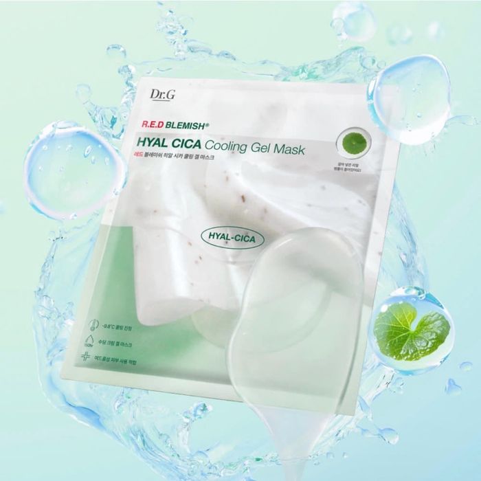DR.G RED BLEMISH HYAL CICA COOLING GEL MASK 
