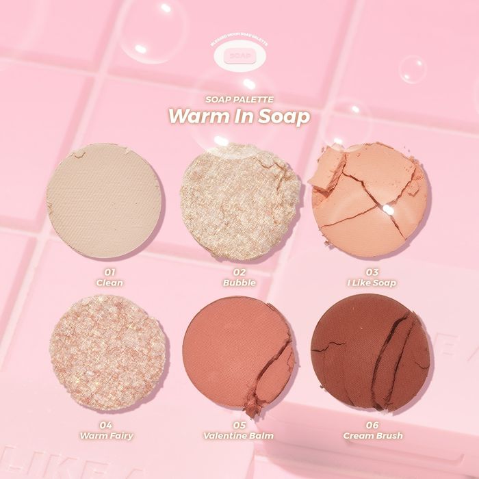 Blessed Moon Soap Palette – 02 Warm in Soap