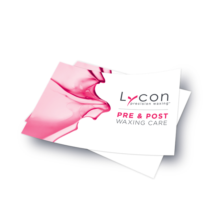 PRE AND POST WAXING CARE BROCHURE 