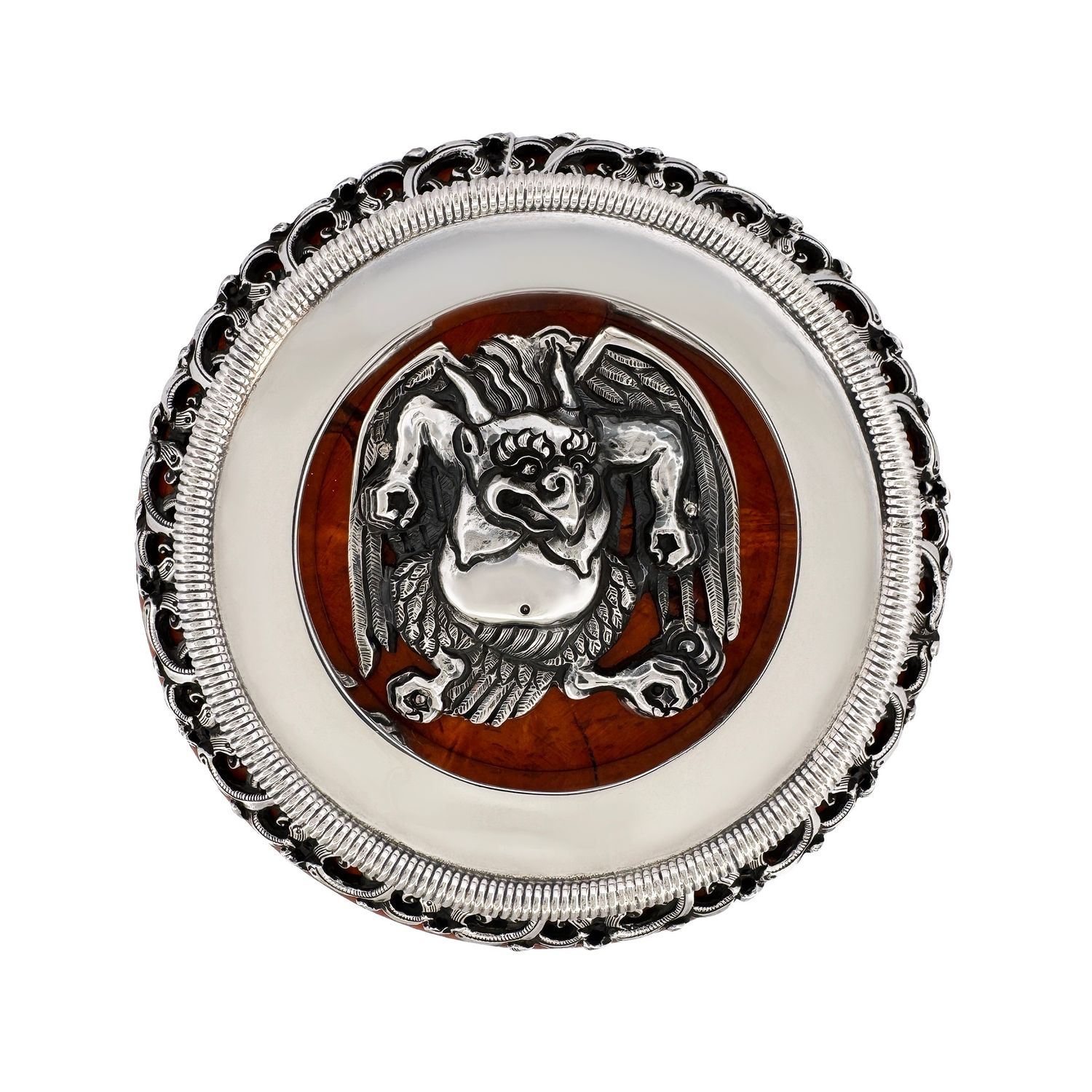 Мөнгөн аяга (МА7), хангарьдтай, шинэ