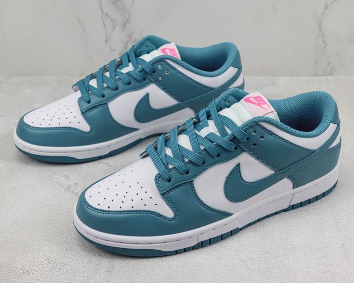 Nike Dunk Low Arrives in Teal With Pink Accents