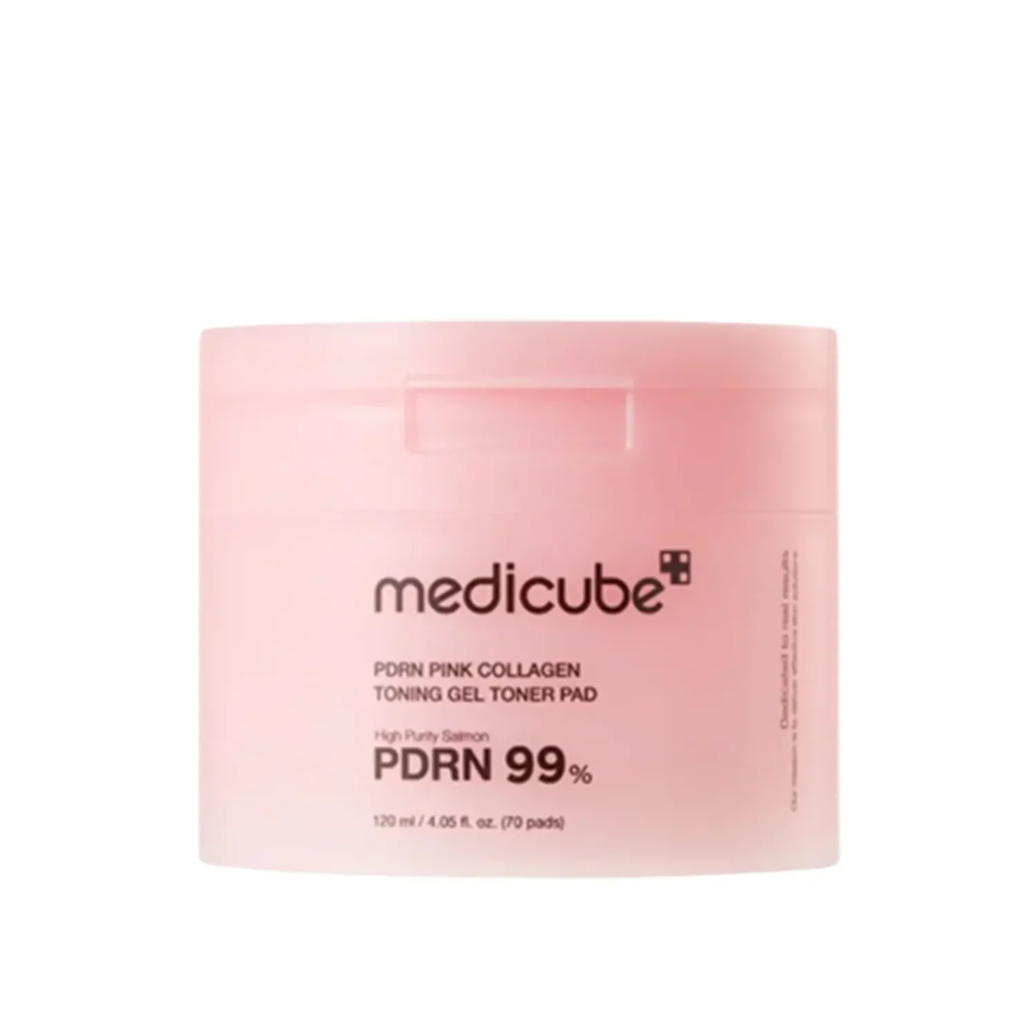 MEDICUBE PDRN pink collagen toning gel toner pads 70pcs