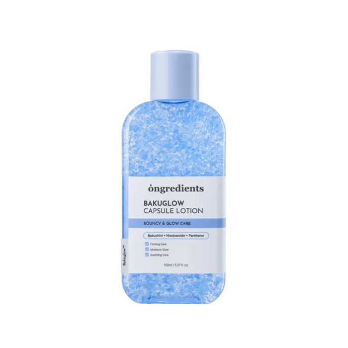 ONGREDIENTS bakuglow capsule lotion 150ml