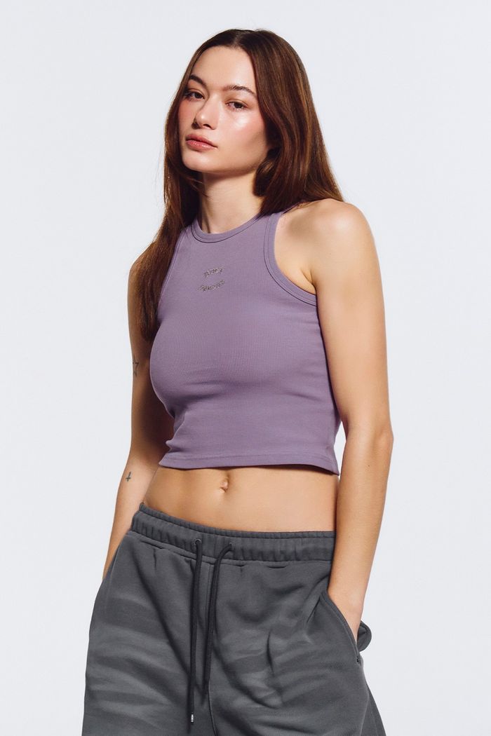 Essential Ribbed Slim Fit Tank