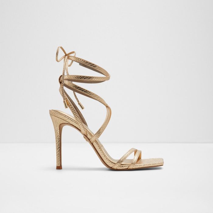 PHAEDRA-711-GOLD-Ladies Dress Sandals