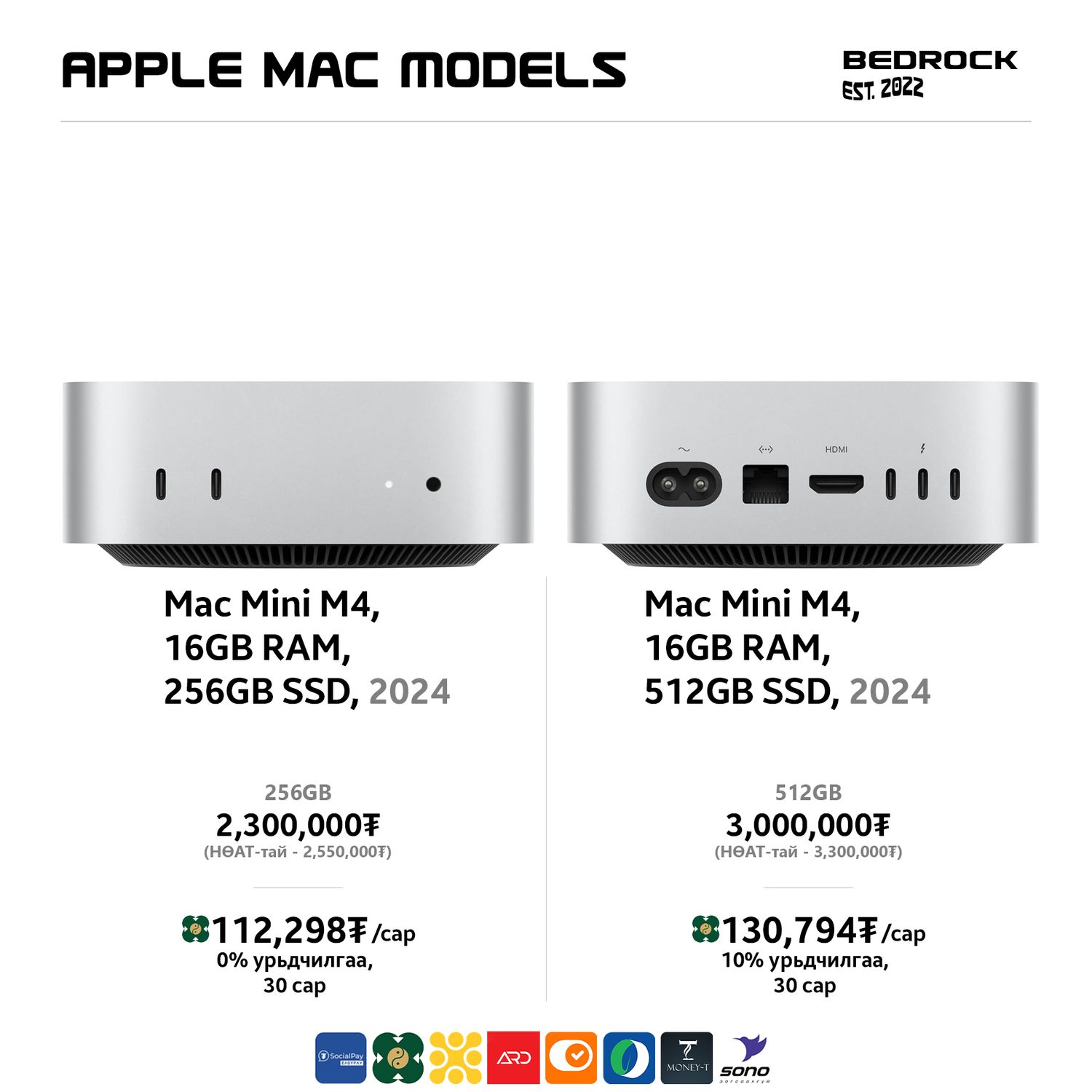 Mac Mini M4 16GB/256GB LL/A