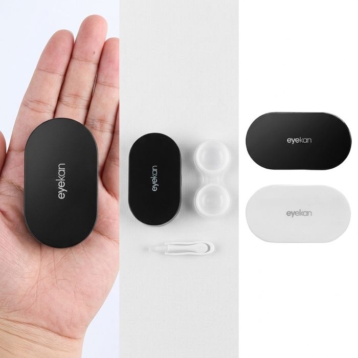 Eyekan Black | White small case