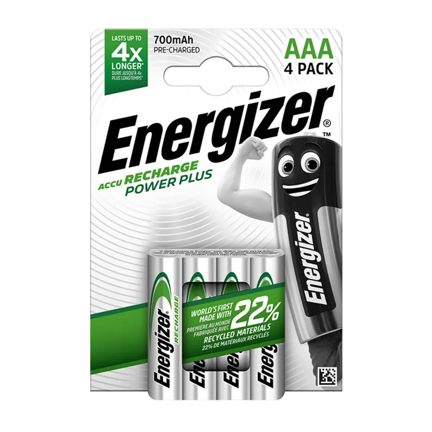 Energizer AAA Recharge Power Plus /4ea/