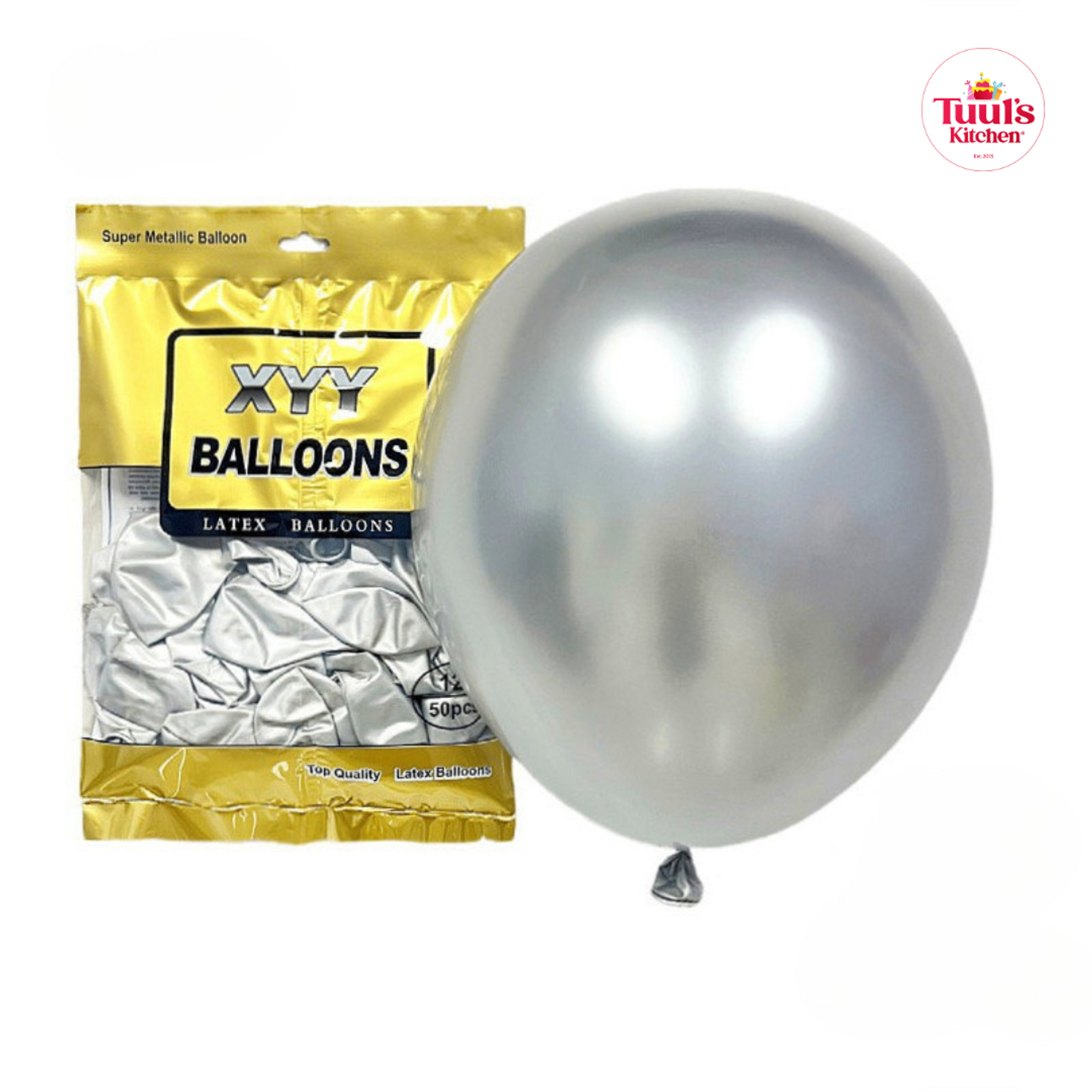 50ш Металл мөнгөлөг саарал шаар