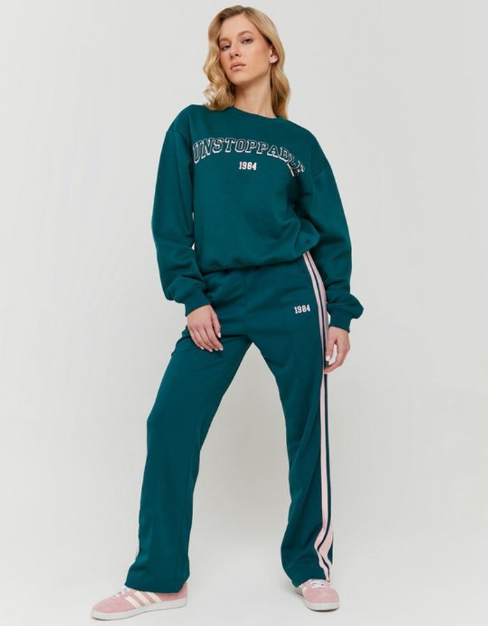 Green Printed Jogger