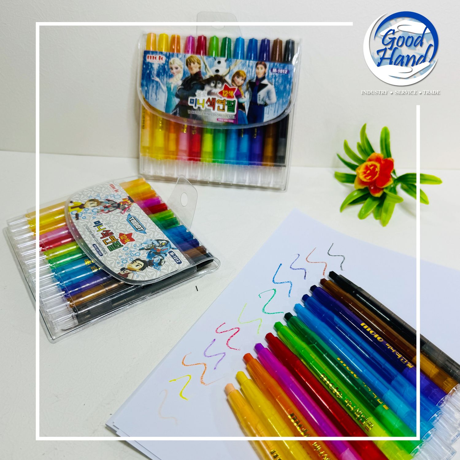 Тосон харандаа -12 өнгө 