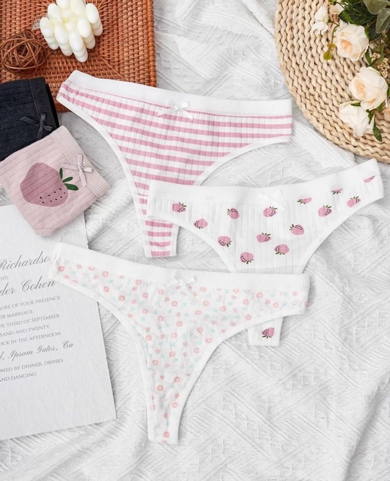 cotton 3set 