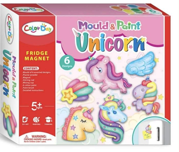 Mould& paint unicorn 