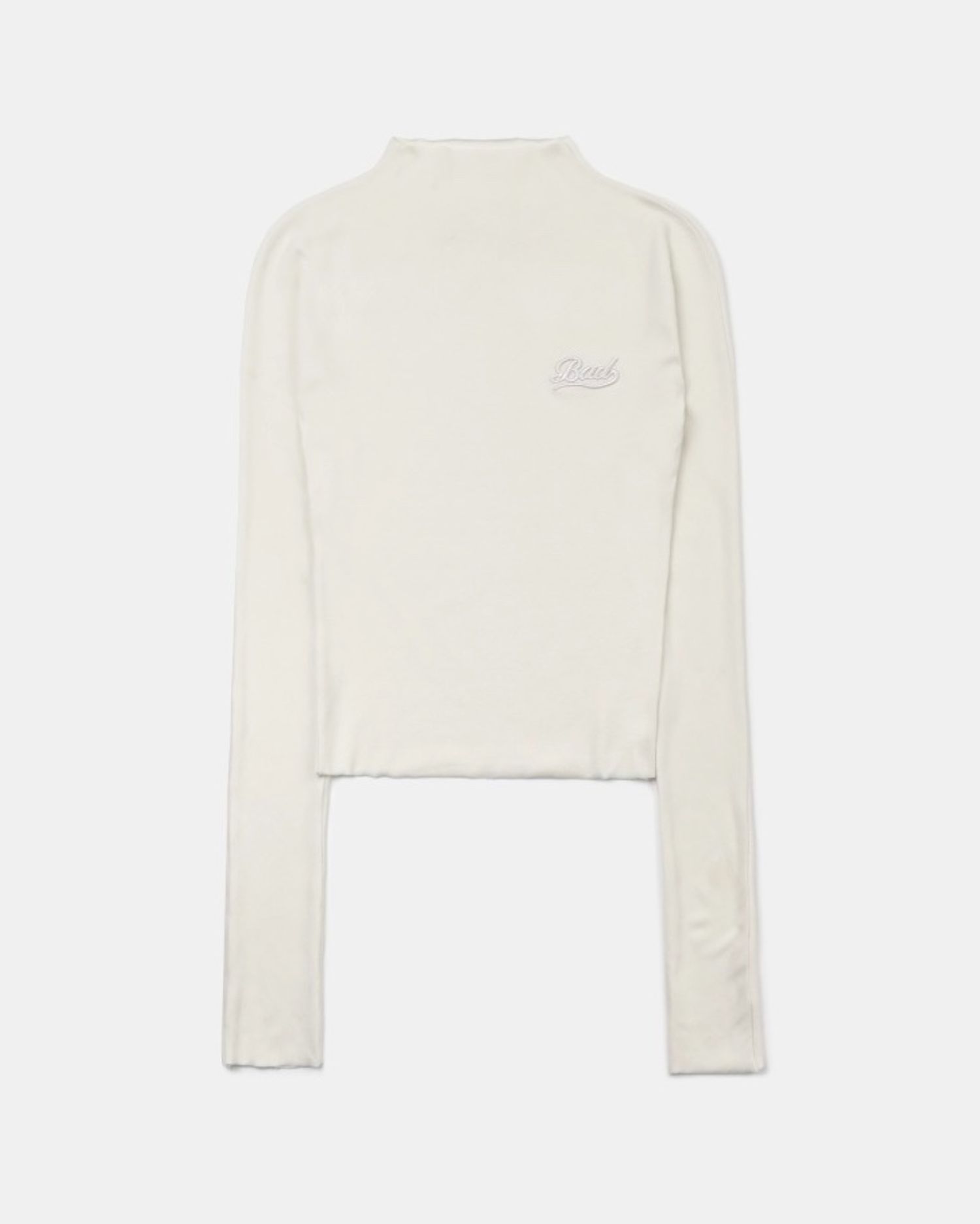 Beyond Soft Mock Neck Long Sleeve - Cream