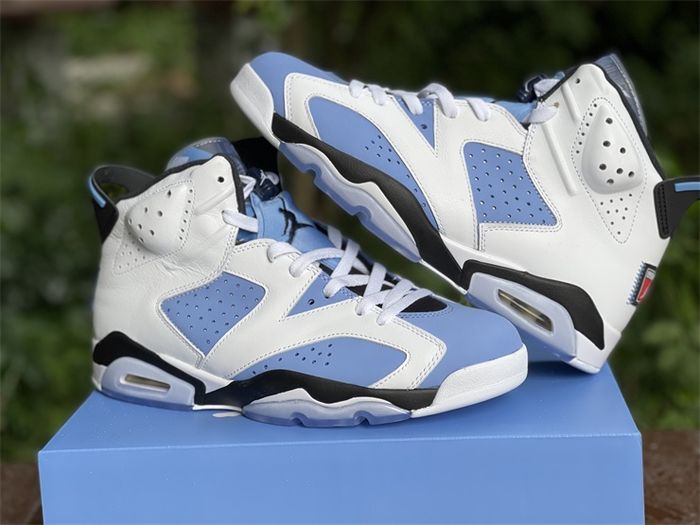 Jordan 6 Retro UNC White