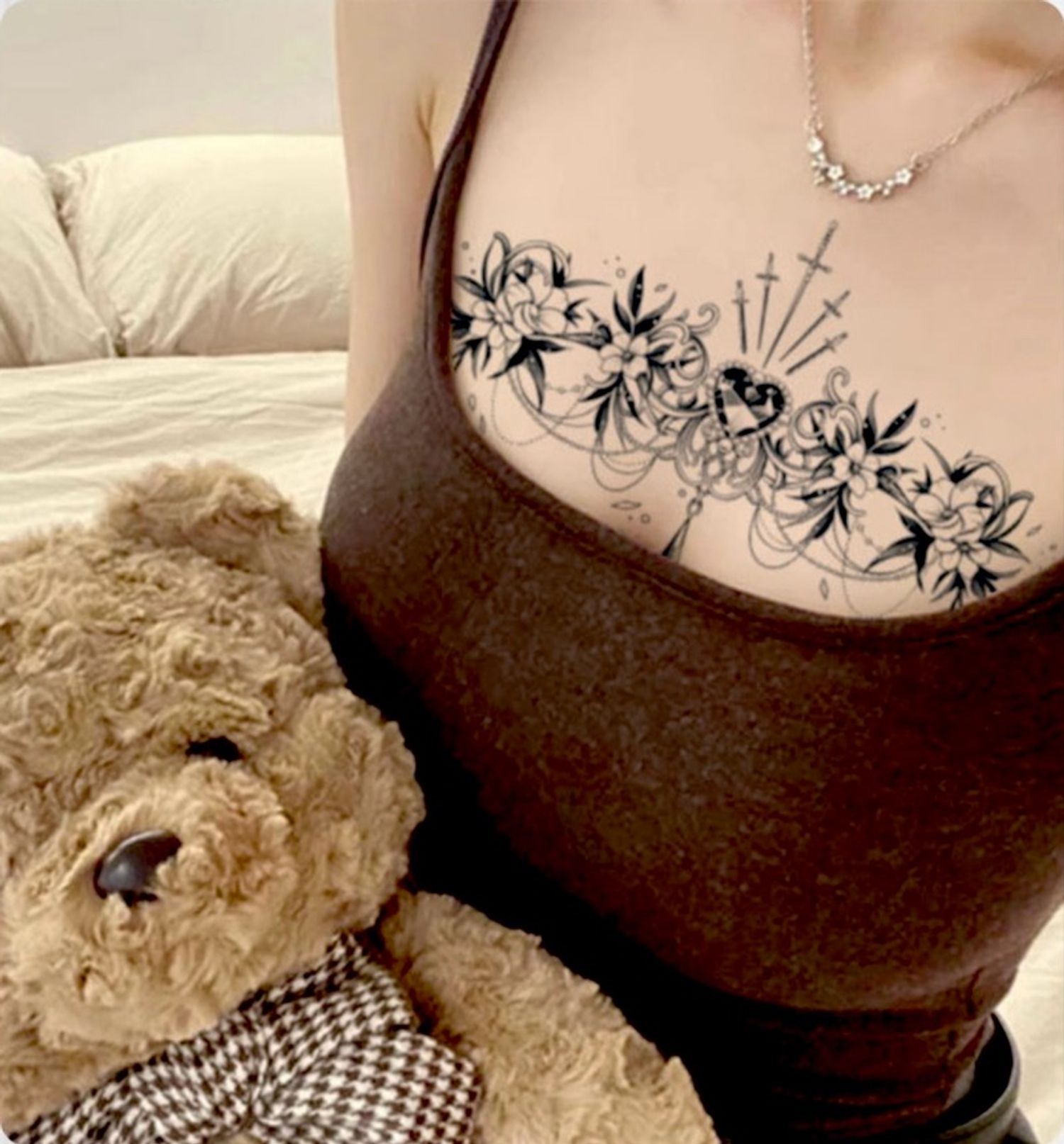 Big Chest Waist Back Tattoo #4