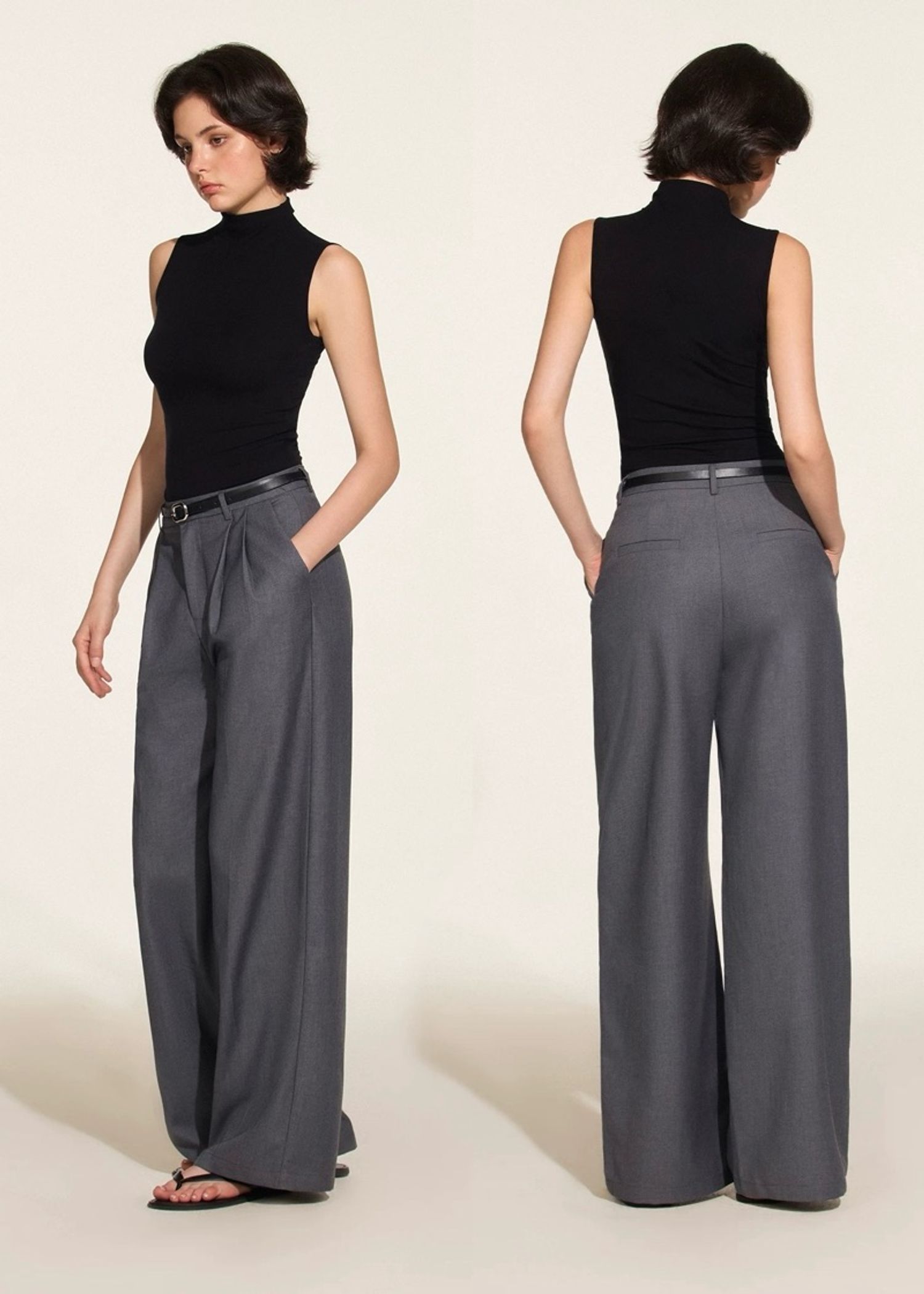 Wide-leg Pants