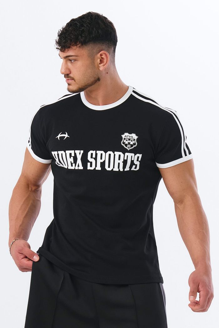 Sporty Ringer Muscle Fit Short Sleeve