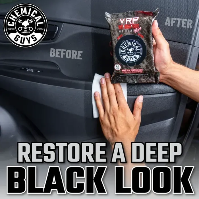 Chemical Guys VRP Pro Interior Wipes — Mega 50 Pack