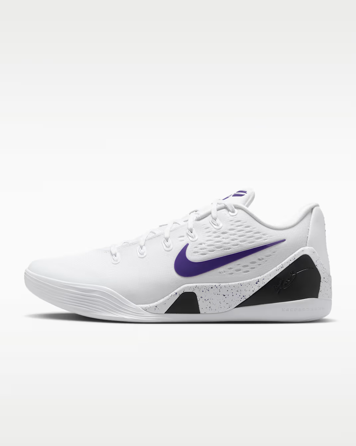 Nike Kobe 9 ELITE Low Protro "White Court Purple"