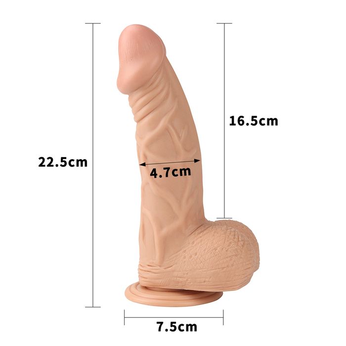 9,0''Real Extreme Dildo 