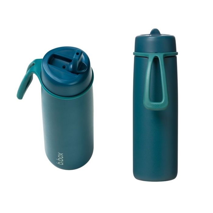 690мл Сөхөгддөг соруултай ган сав / Insulated flip top bottle - sea glass