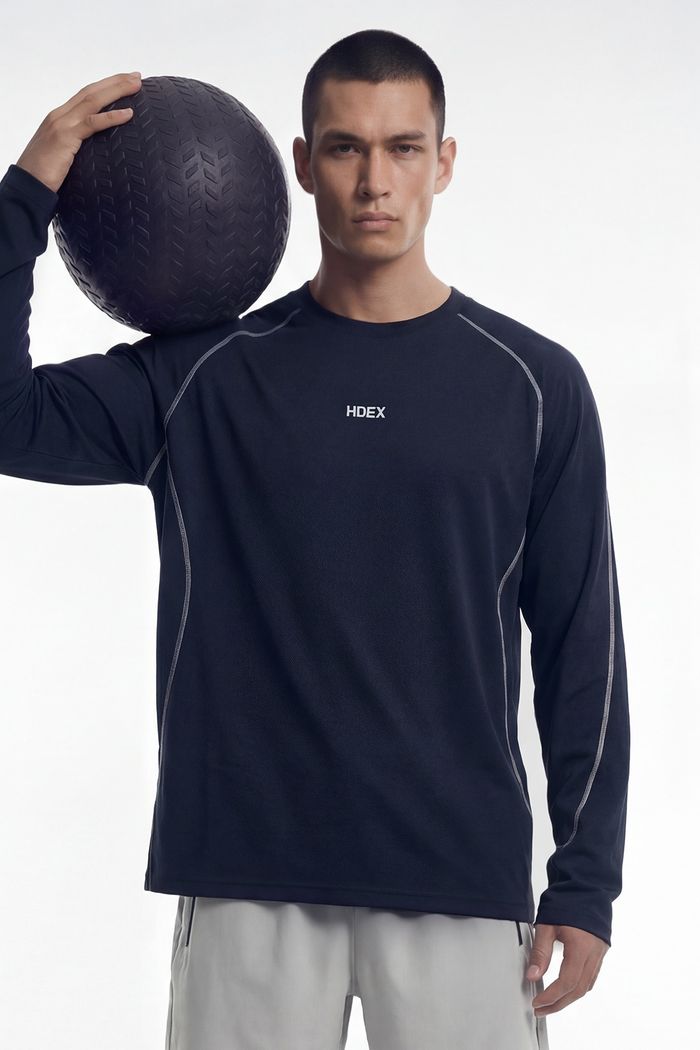Active Mesh Stitch Long Sleeve