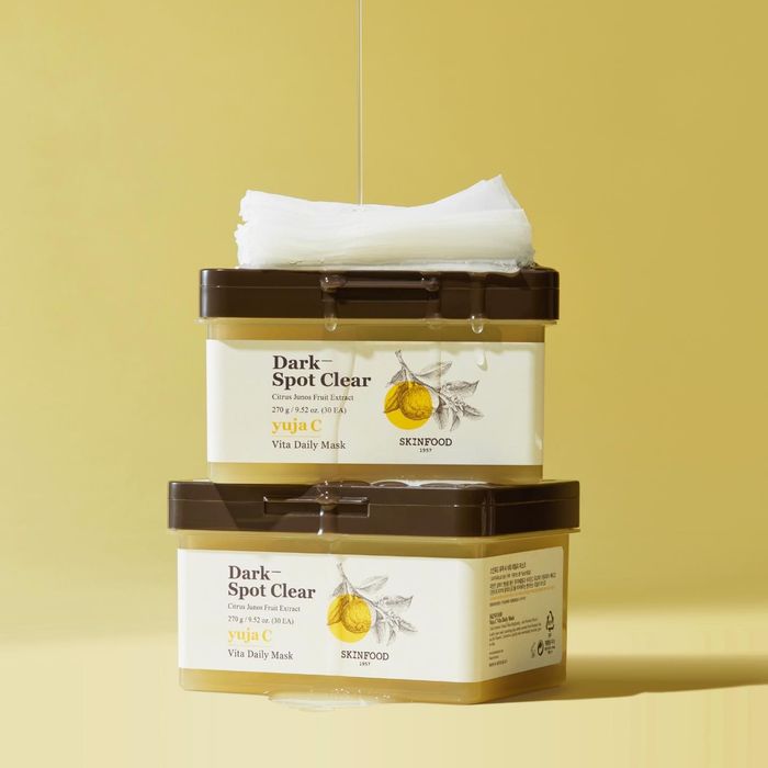 Skinfood Dark Spot Clear Yuja C Vita Daily Mask 