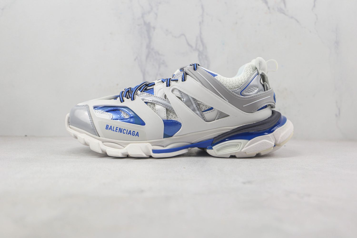 Balenciaga Track White Blue