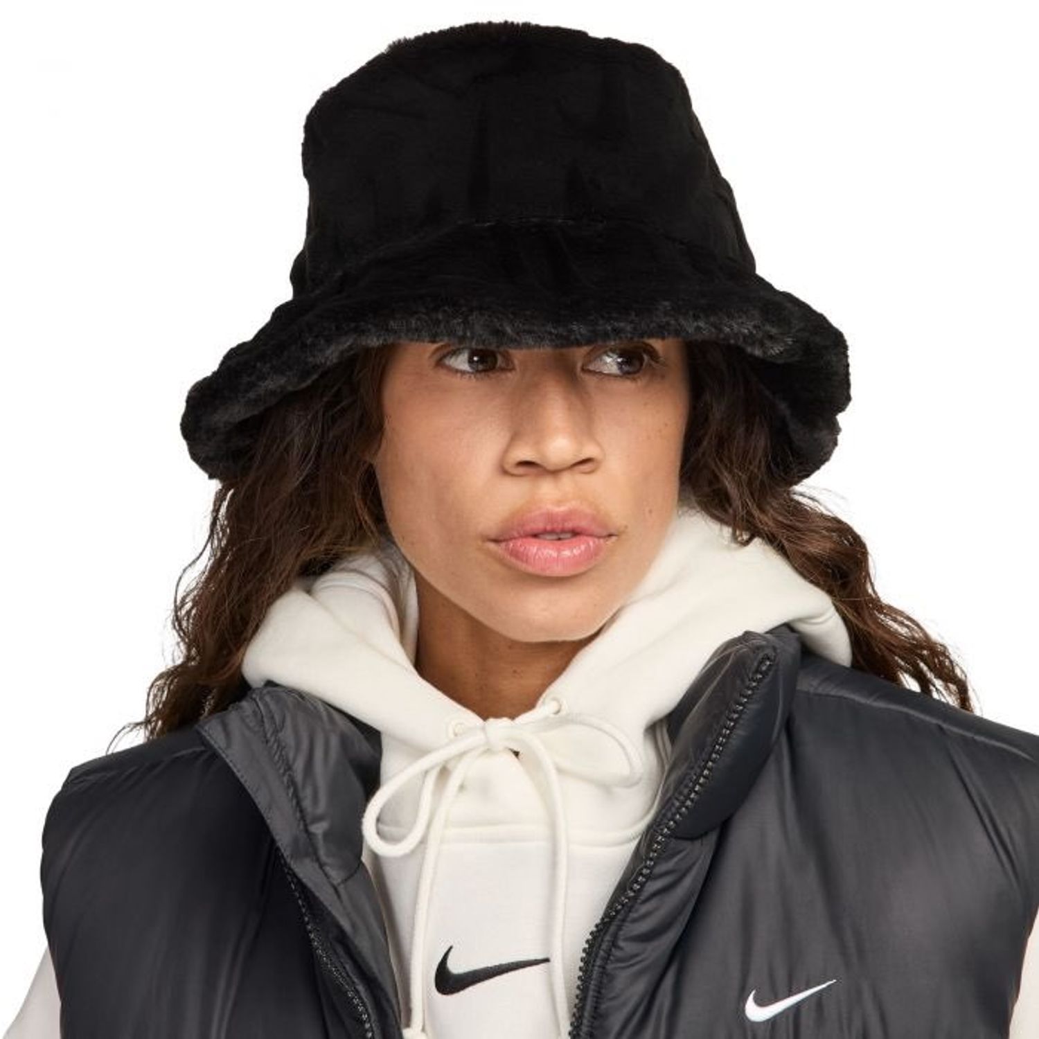 APEX FAUX FUR BUCKET HAT