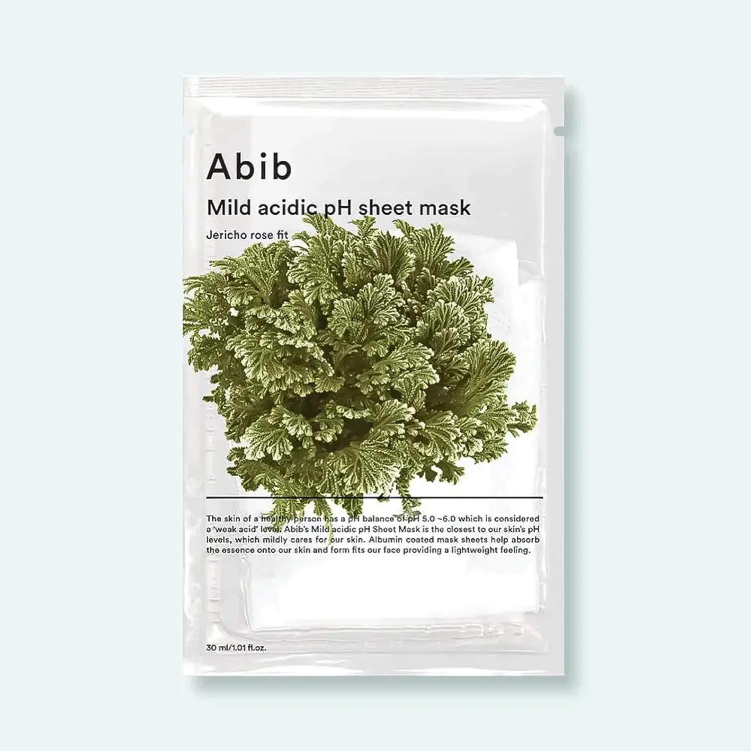 Abib Mild Acidic pH Sheet Mask – Jericho Rose Fit 1ш