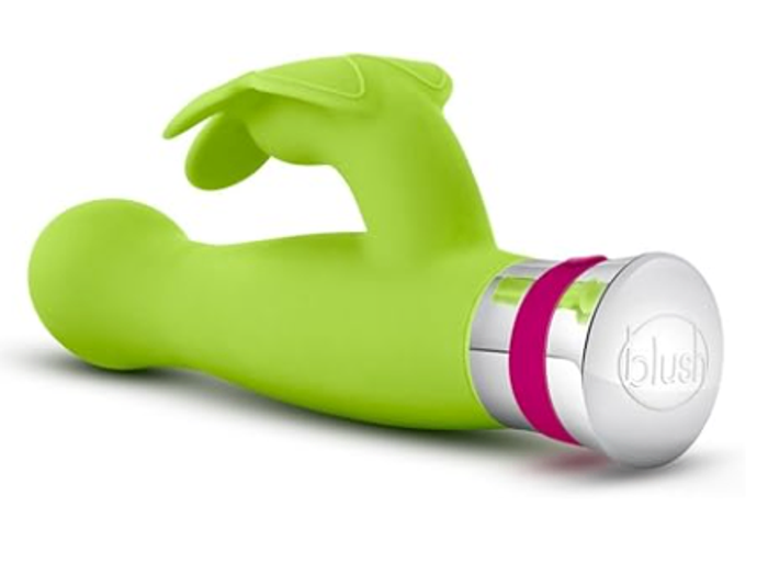 Blush Lime Aria Ecstasy Lotus Flutter Vibrator