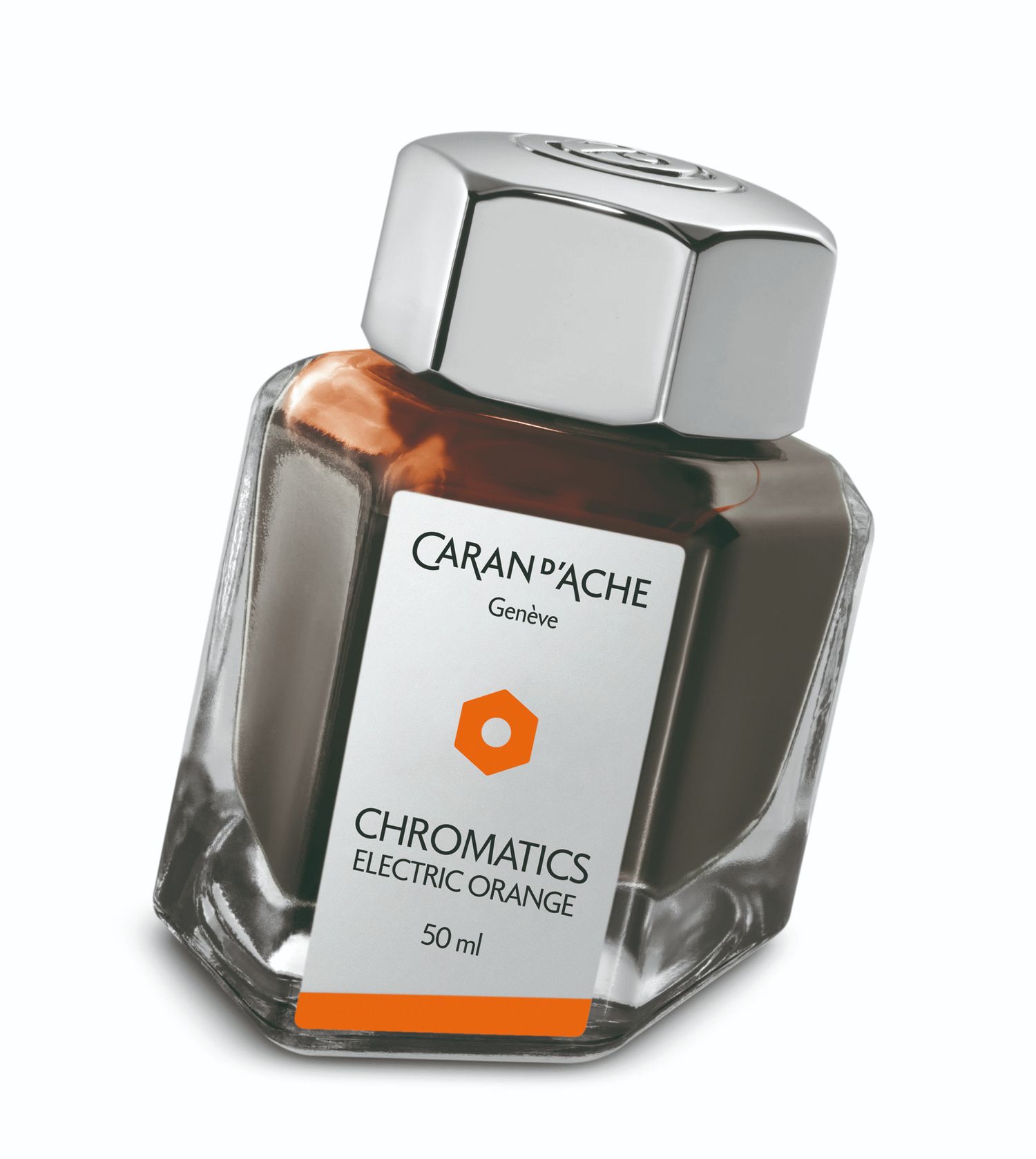 Caran d'Ache  INK bottle Electric Orange 50ml