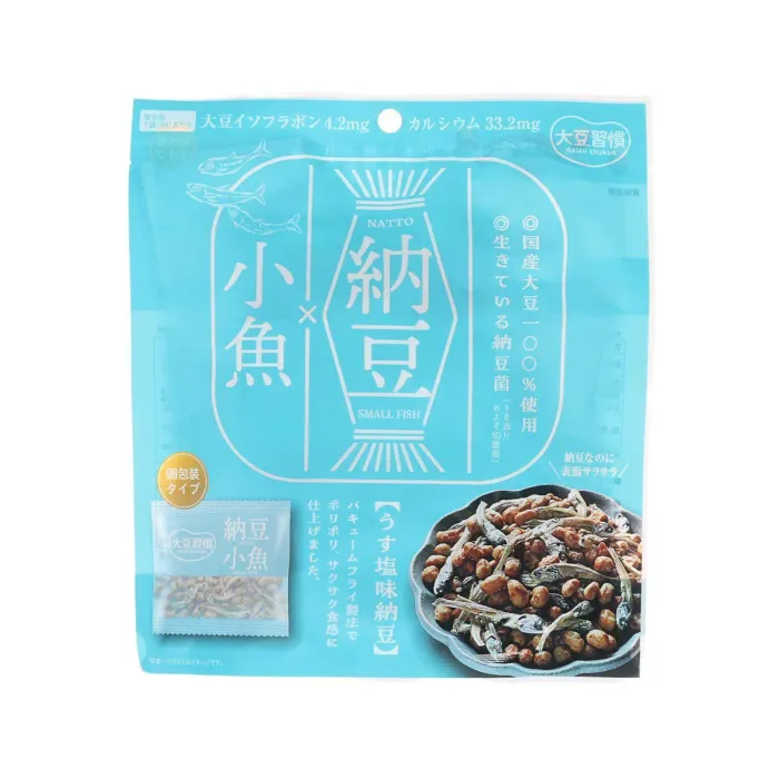 Soy habits Natto small fish