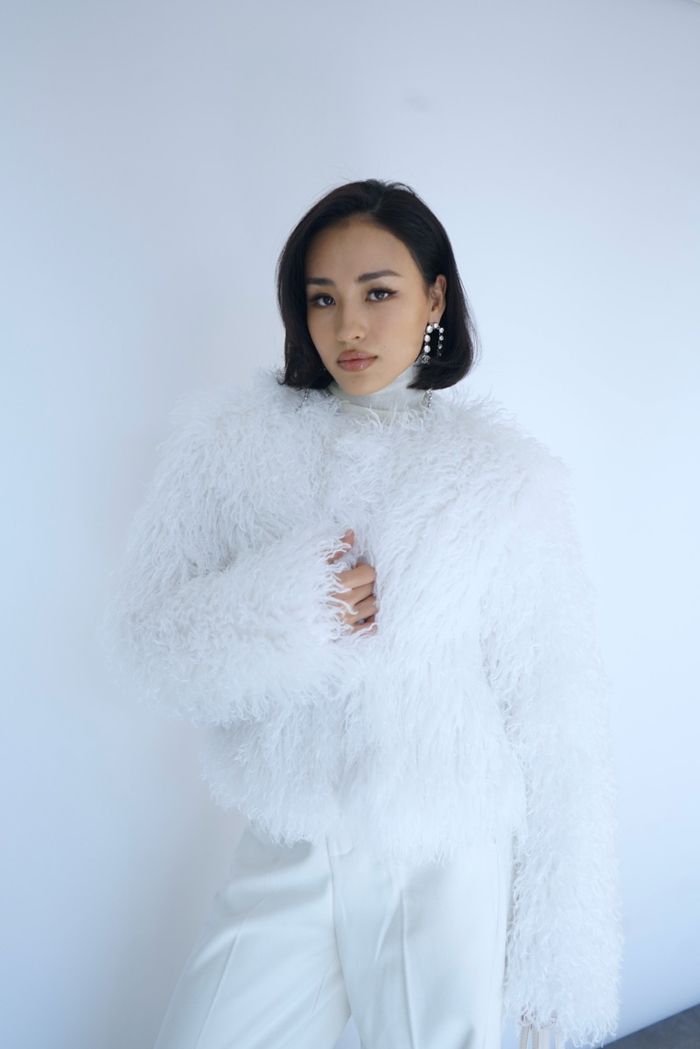 White Fur Coat