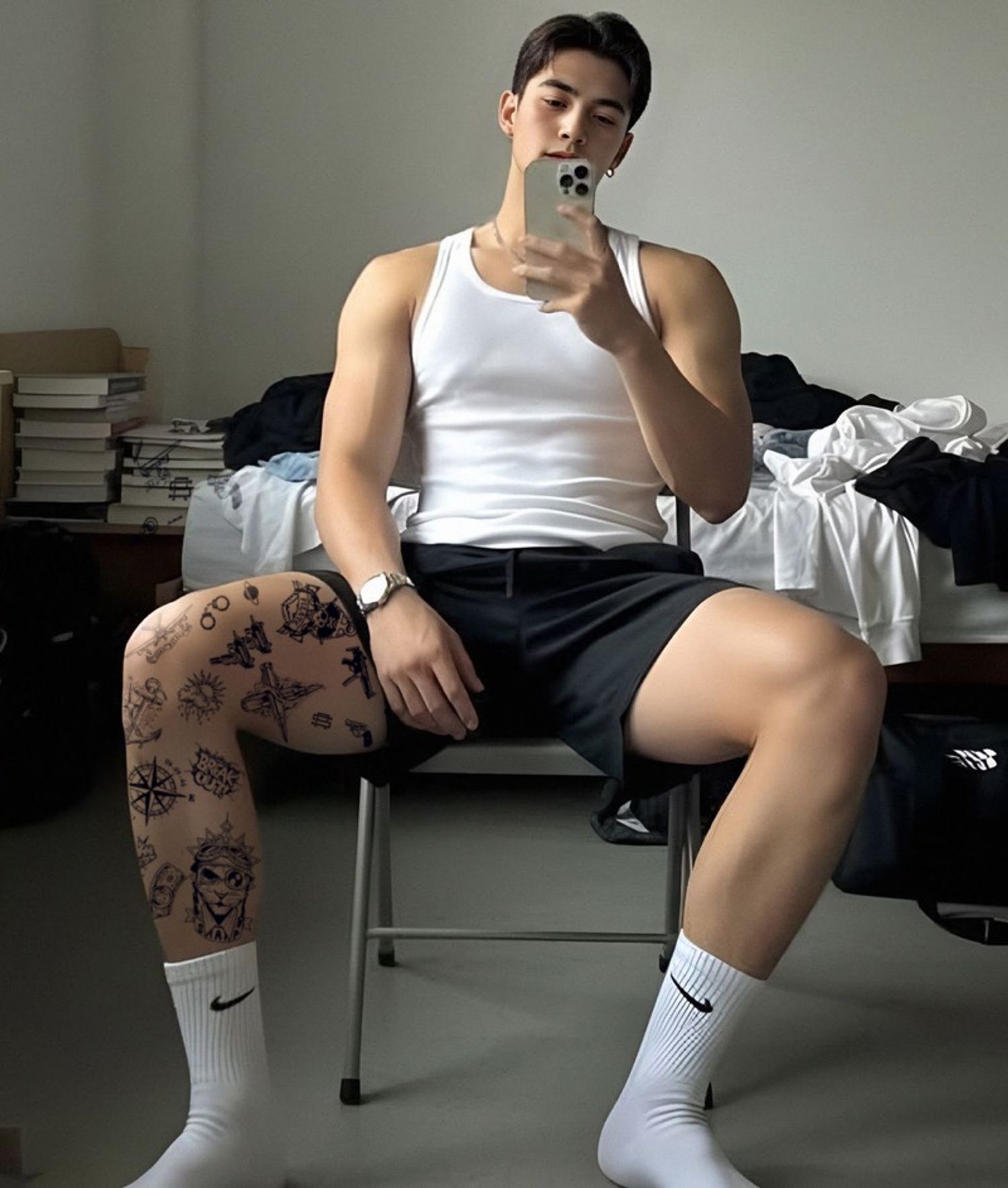 Mechanic Old School Усан шивээс