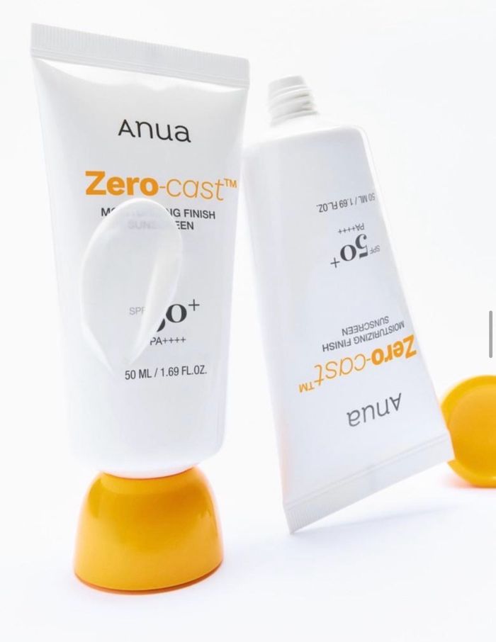 ANUA ZERO CAST MOISTURIZING FINISH SUNSCREEN 50ML 
